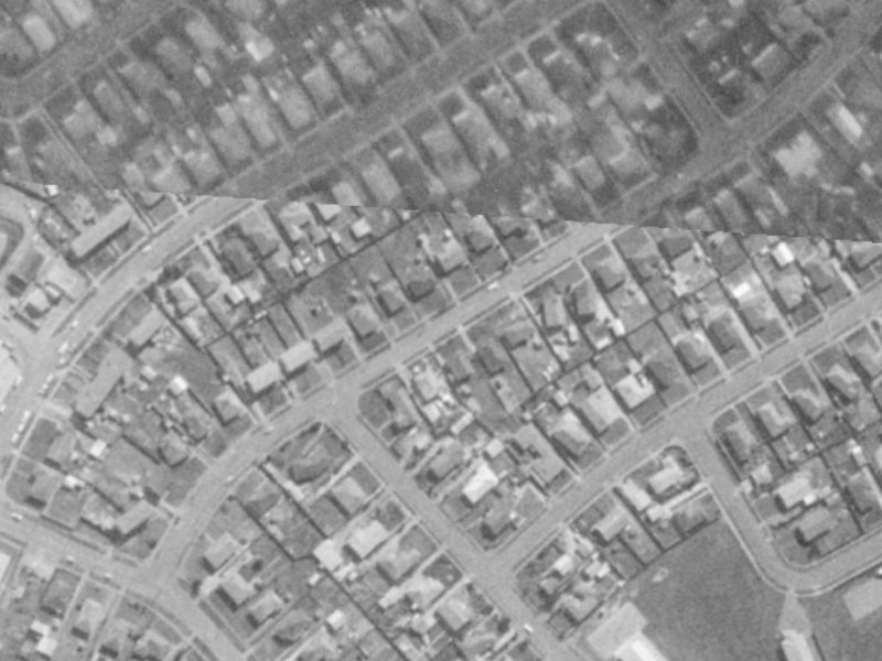 24 Eureka Street from the air, 1975-1979