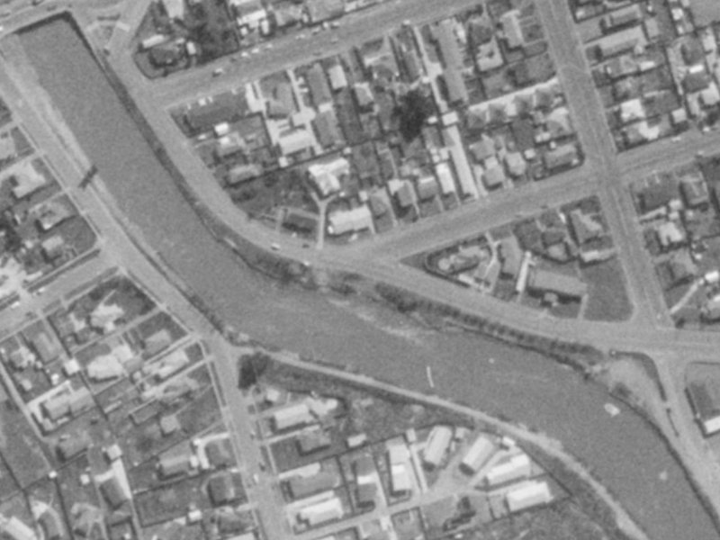 34 Owles Terrace from the air, 1975-1979