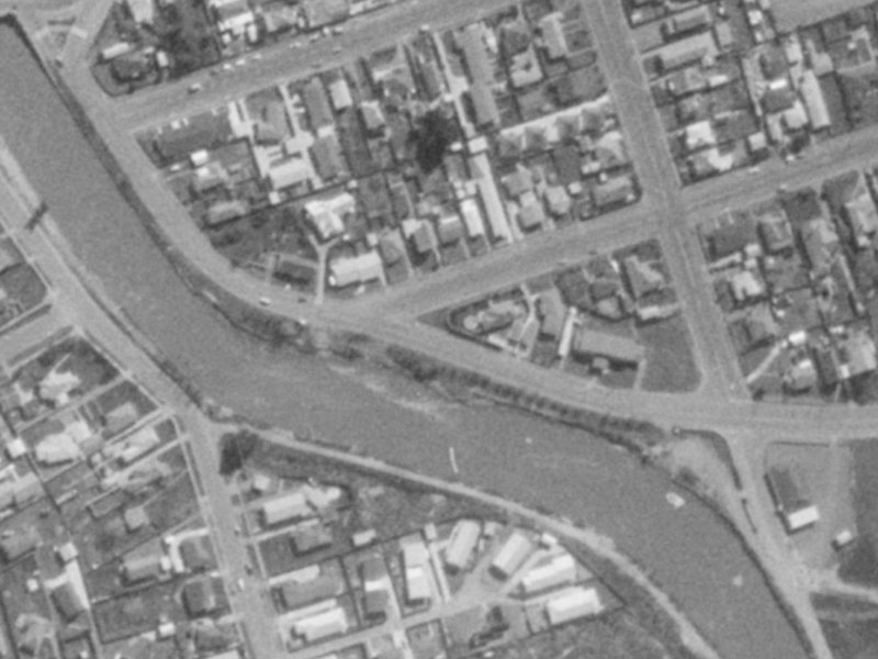62A Collingwood Street from the air, 1975-1979