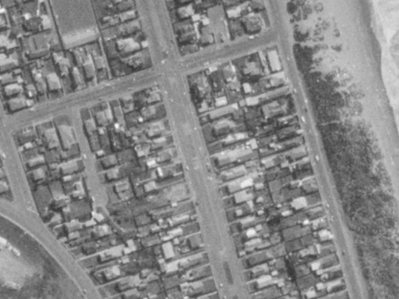 61C Oram Avenue from the air, 1975-1979