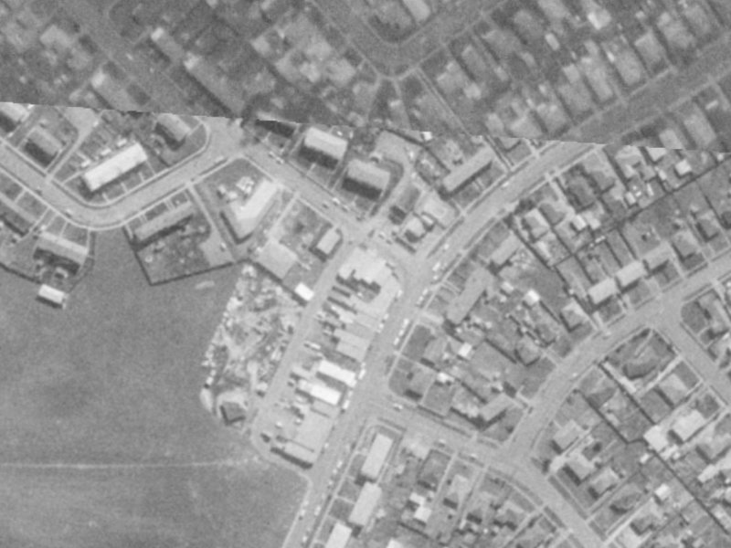 52 Portsmouth Street from the air, 1975-1979