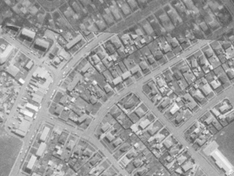13 Eureka Street from the air, 1975-1979
