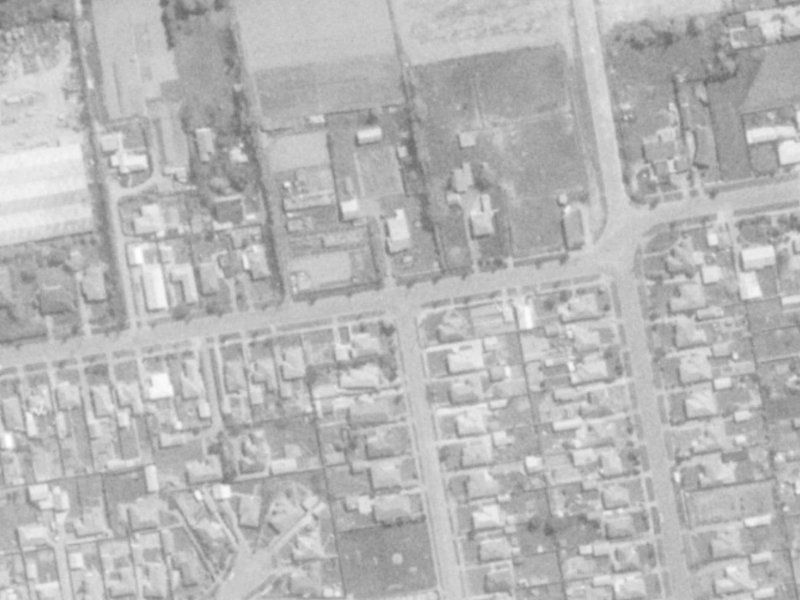 80 Birchfield Avenue from the air, 1975-1979