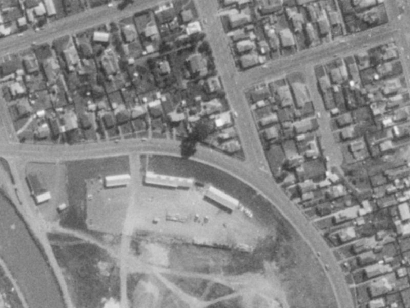 60 Union Street from the air, 1975-1979