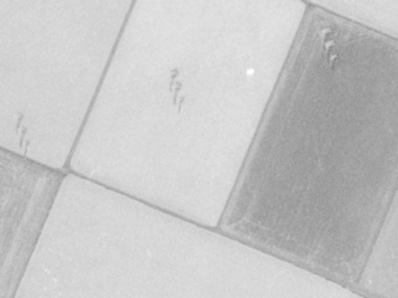 46 Kedleston Drive from the air, 1975-1979