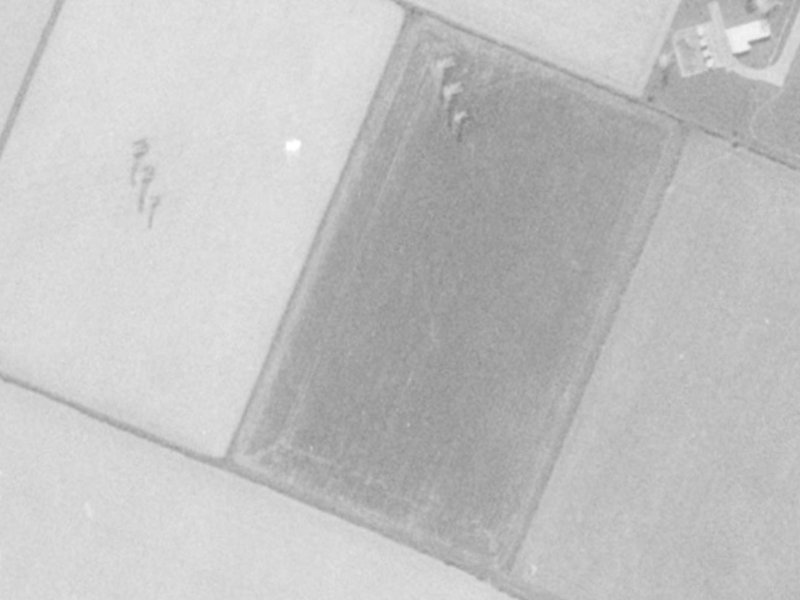 58 Kedleston Drive from the air, 1975-1979