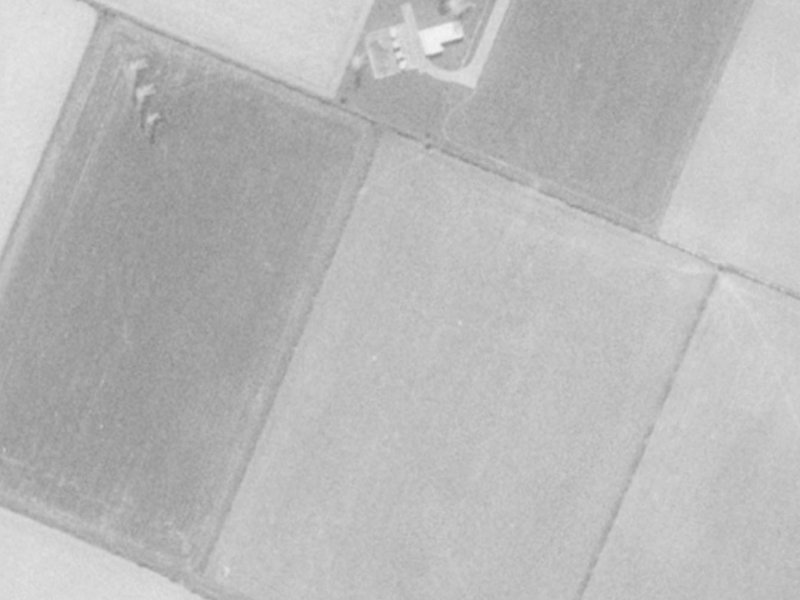 153 Hawthornden Road from the air, 1975-1979
