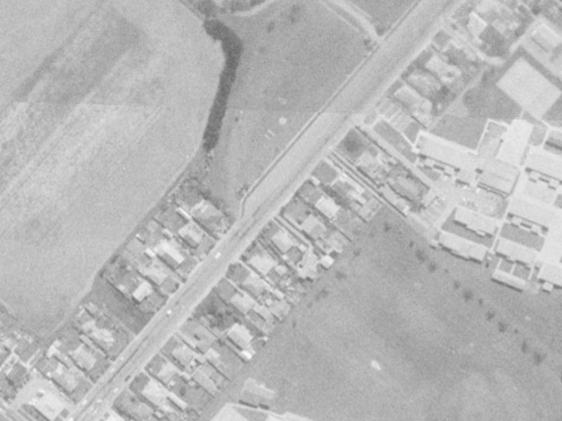 282 Ilam Road from the air, 1975-1979