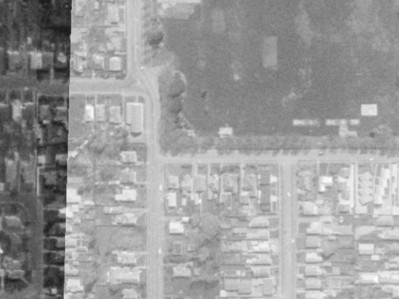 5 Edward Avenue from the air, 1975-1979