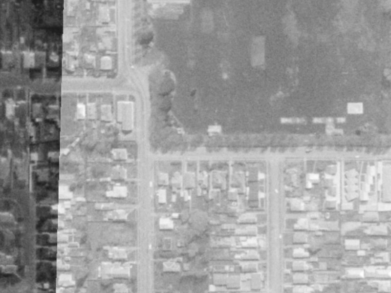 32-28 Edward Avenue from the air, 1975-1979
