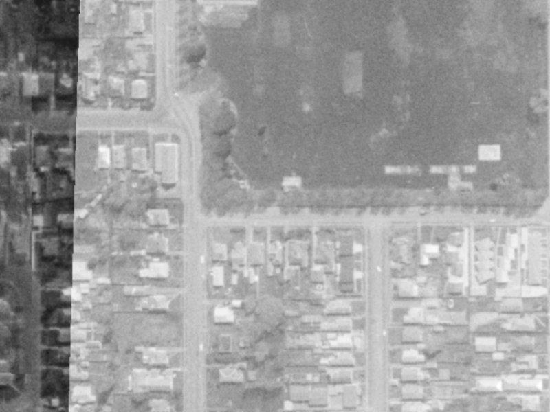 46-36 Edward Avenue from the air, 1975-1979