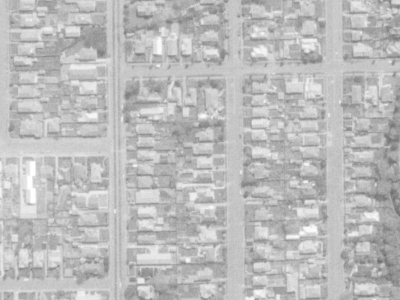 119 Slater Street from the air, 1975-1979