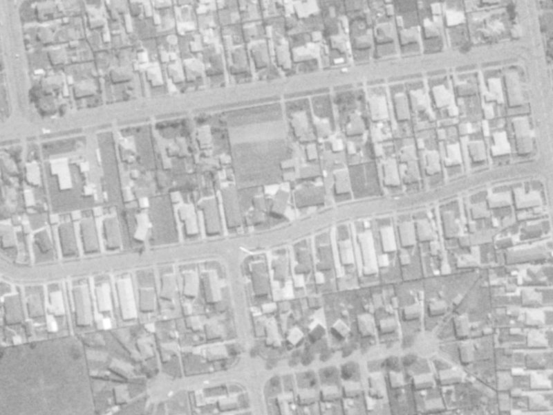 24 Strathfield Avenue from the air, 1975-1979