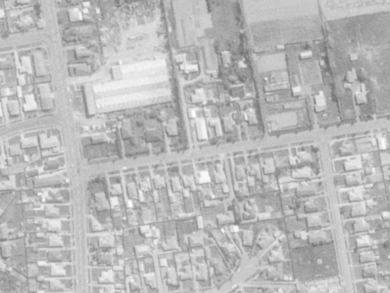 51 Birchfield Avenue from the air, 1975-1979