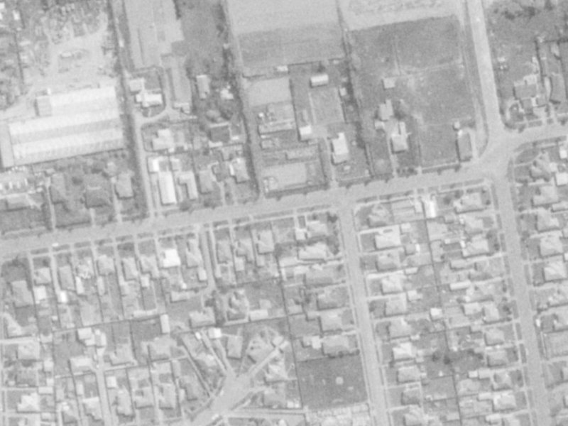 78 Birchfield Avenue from the air, 1975-1979