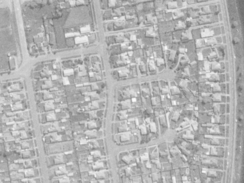 16 Fleete Street from the air, 1975-1979