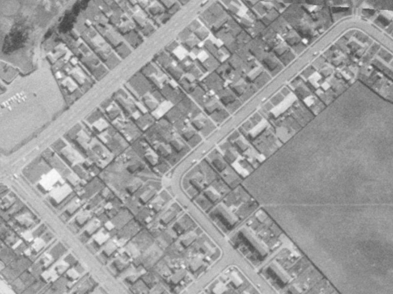 78 Aldershot Street from the air, 1975-1979