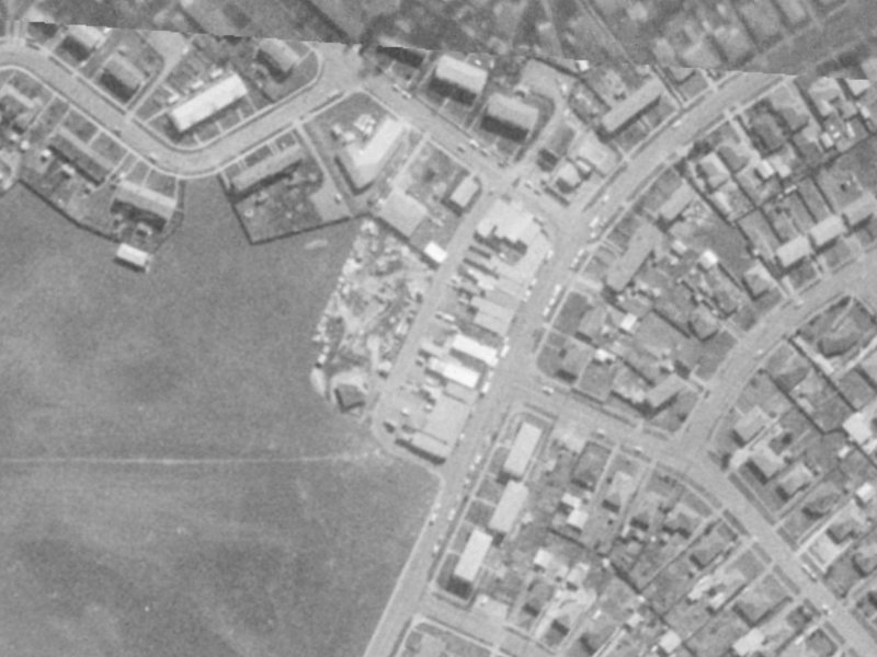 53 Hampshire Street from the air, 1975-1979