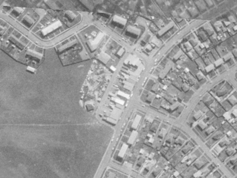 55 Hampshire Street from the air, 1975-1979