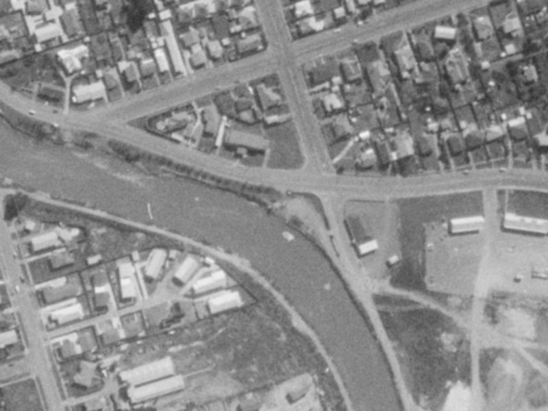 58 Owles Terrace from the air, 1975-1979