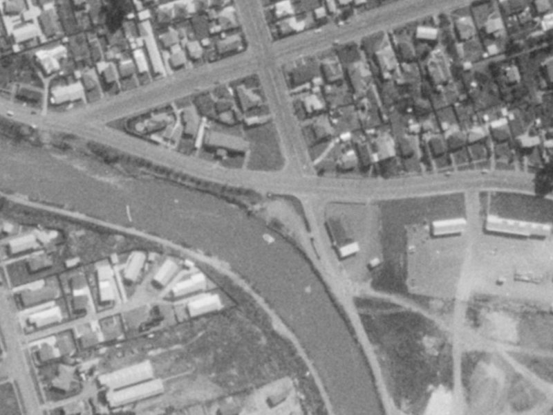 53B Owles Terrace from the air, 1975-1979