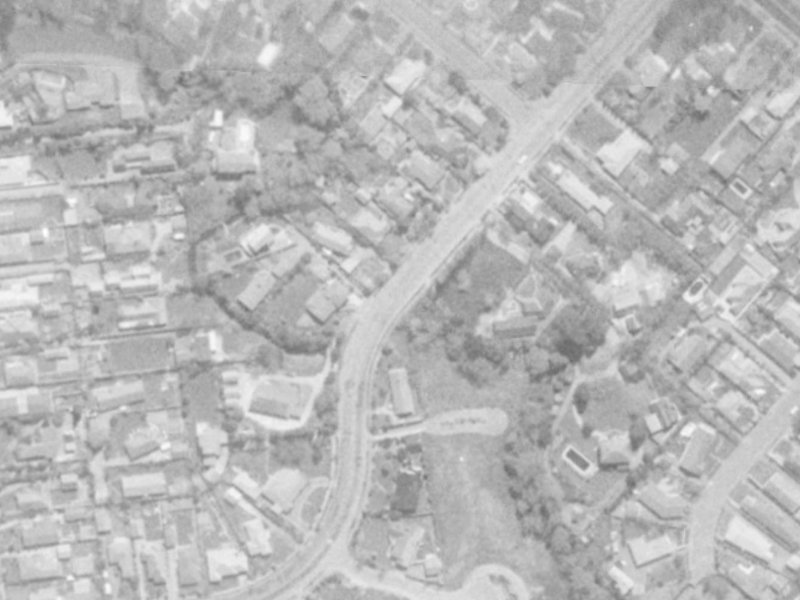 59 Greers Road from the air, 1975-1979