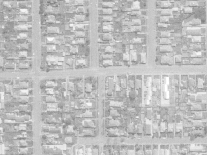 20 Cleveland Street from the air, 1975-1979