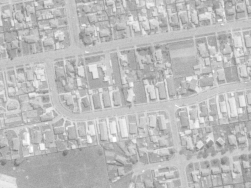 36 Strathfield Avenue from the air, 1975-1979