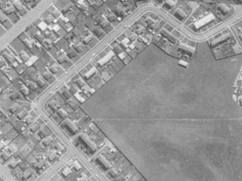 15A Ben Rarere Avenue from the air, 1975-1979