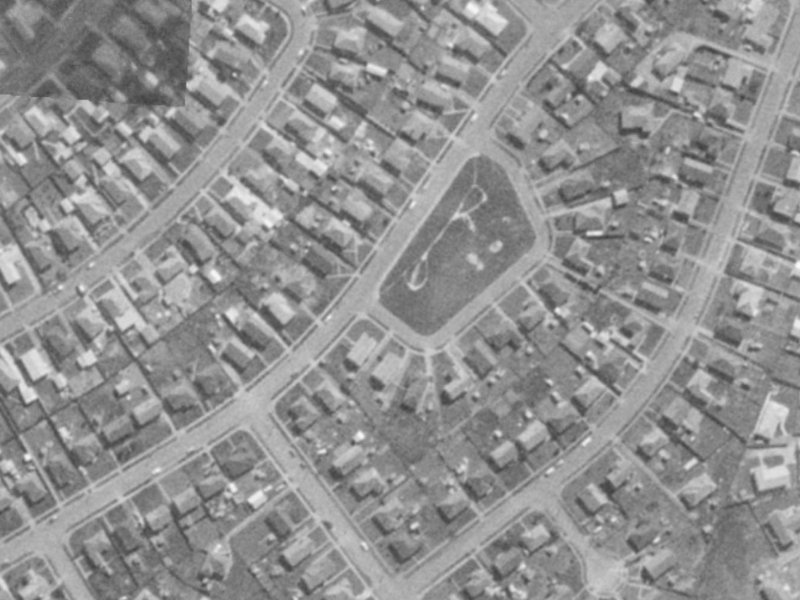 2 Ventnor Crescent from the air, 1975-1979