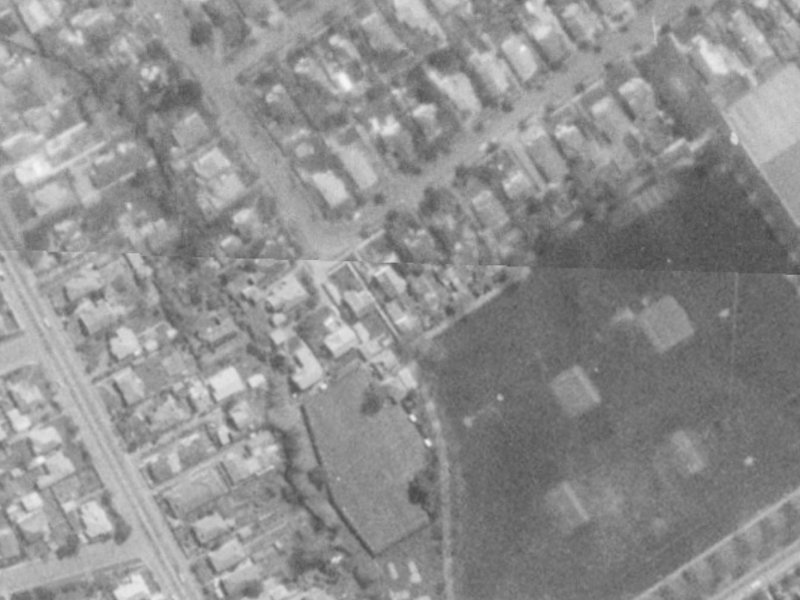 93 St Andrews Sq from the air, 1975-1979