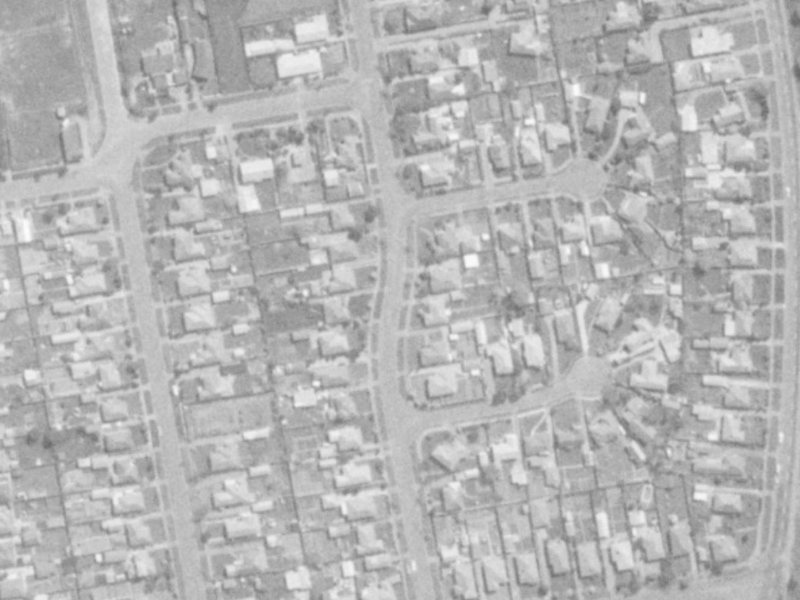 12 Fleete Street from the air, 1975-1979