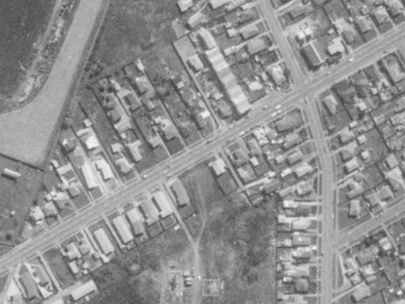 599 Pages Road from the air, 1975-1979