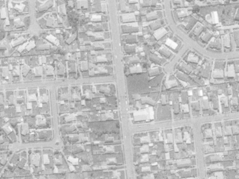 246A Avonhead Road from the air, 1975-1979
