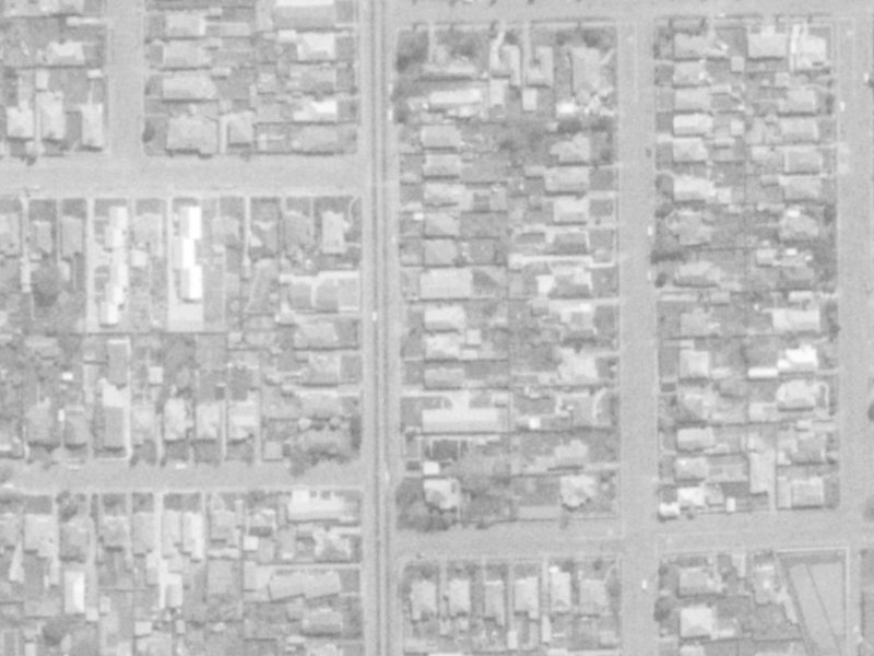 140 Hills Road from the air, 1975-1979
