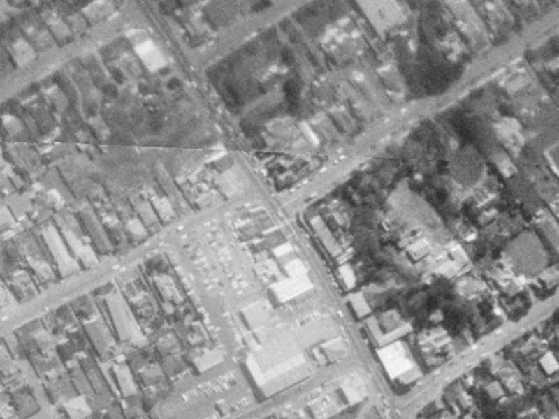 205 Papanui Road from the air, 1975-1979