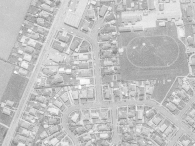 6 Brookby Crescent from the air, 1975-1979