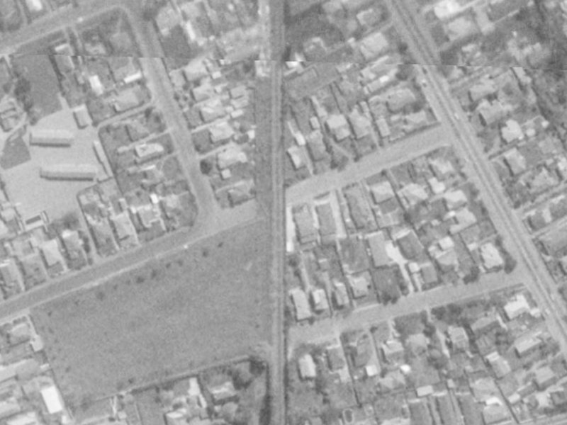 19B Lloyd Street from the air, 1975-1979