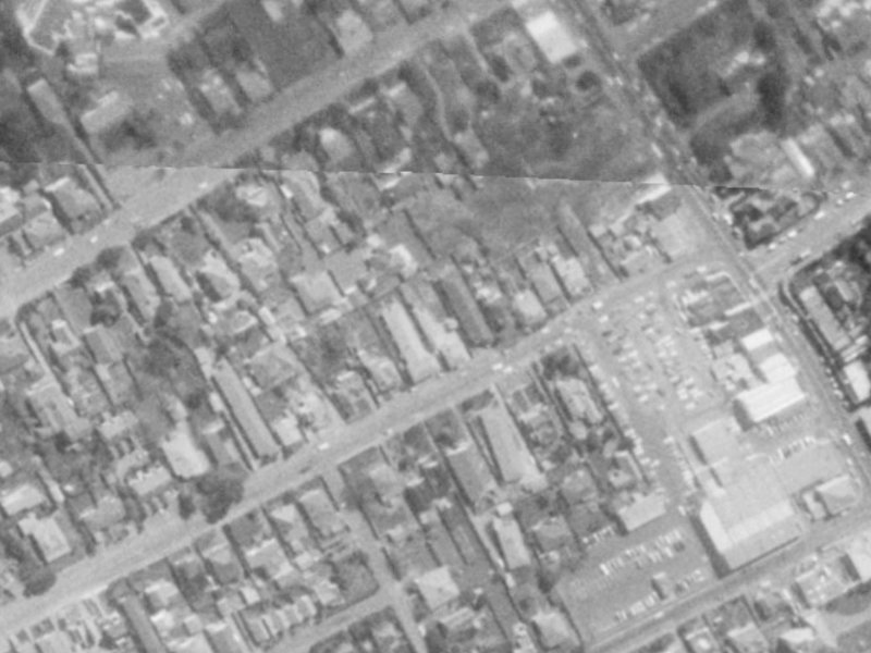 133 Aikmans Road from the air, 1975-1979