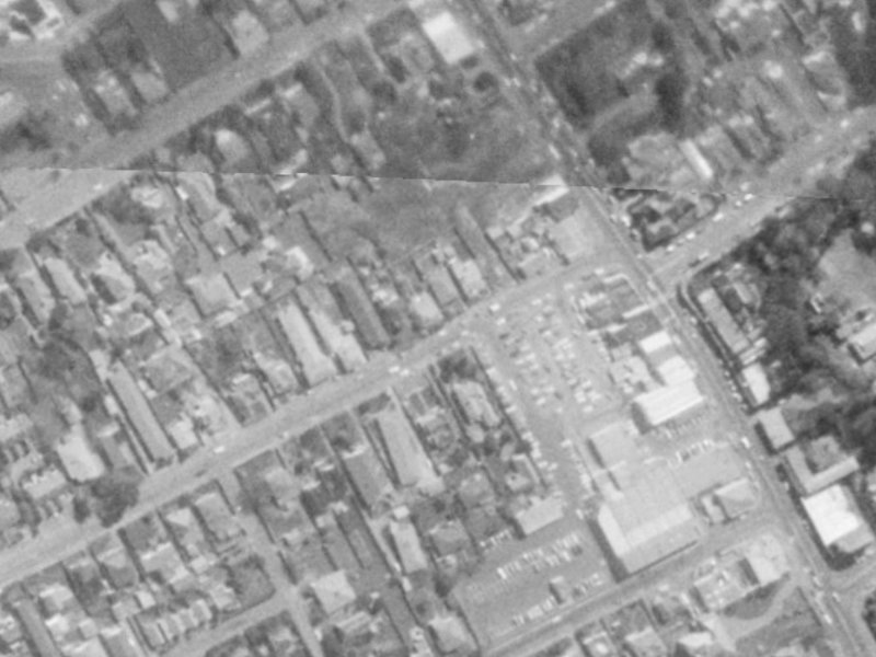 137 Aikmans Road from the air, 1975-1979