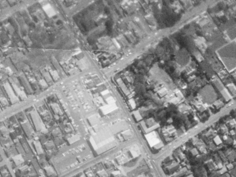 200 Papanui Road from the air, 1975-1979