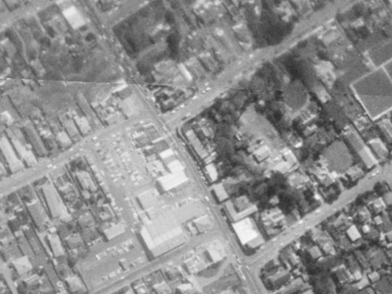 198 Papanui Road from the air, 1975-1979