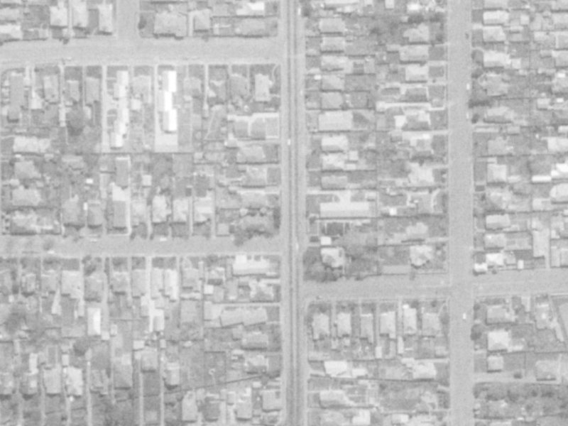 131 Hills Road from the air, 1975-1979