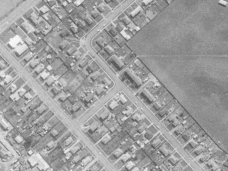 101-103 Aldershot Street from the air, 1975-1979
