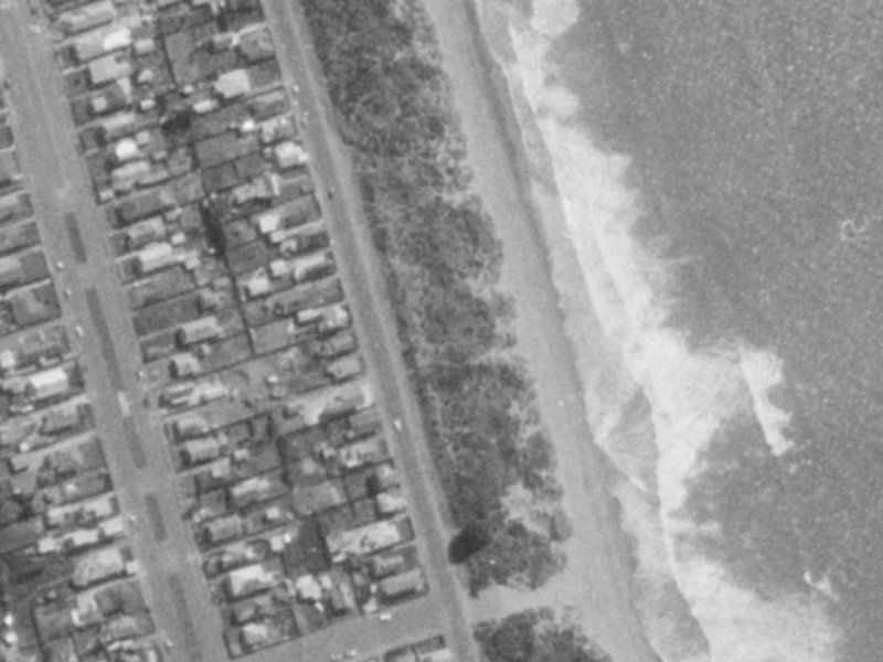 264 Marine Parade from the air, 1975-1979