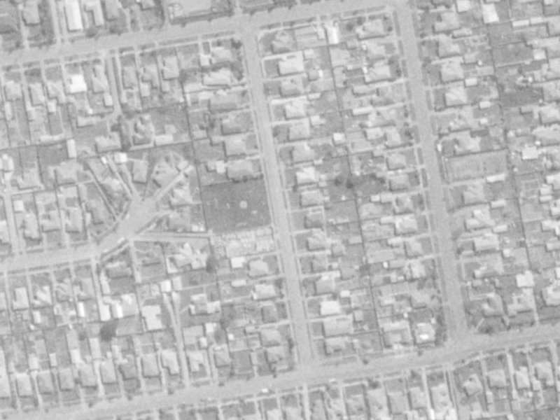 14 Moyna Avenue from the air, 1975-1979