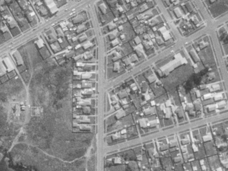 2 Orari Street from the air, 1975-1979