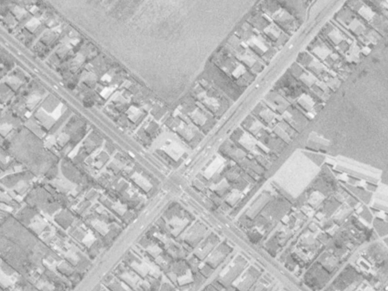 259 Ilam Road from the air, 1975-1979