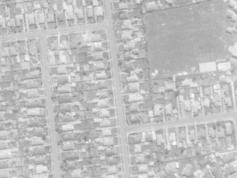 53 Hounslow Street from the air, 1975-1979