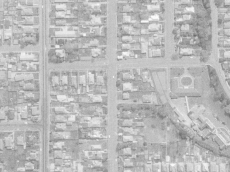 92 Slater Street from the air, 1975-1979